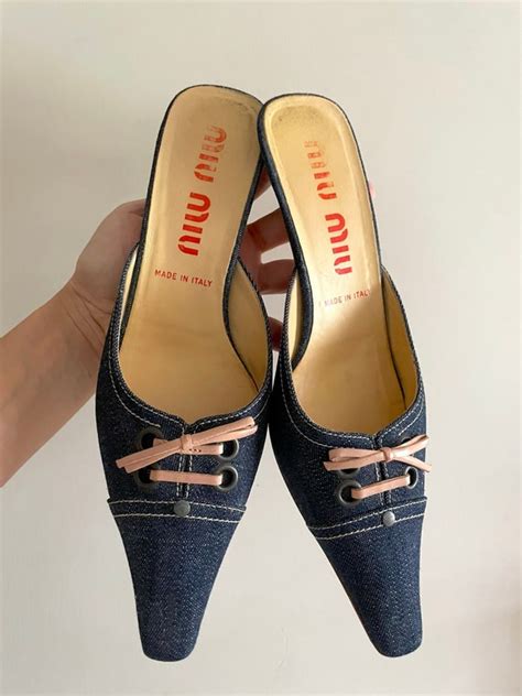 vintage miu miu mules|15 results for vintage miu miu mules .